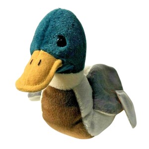 JAKE The Drake Duck 1998 New Tush &Plastic Enclosed Tag Ty Beanie Baby Retired