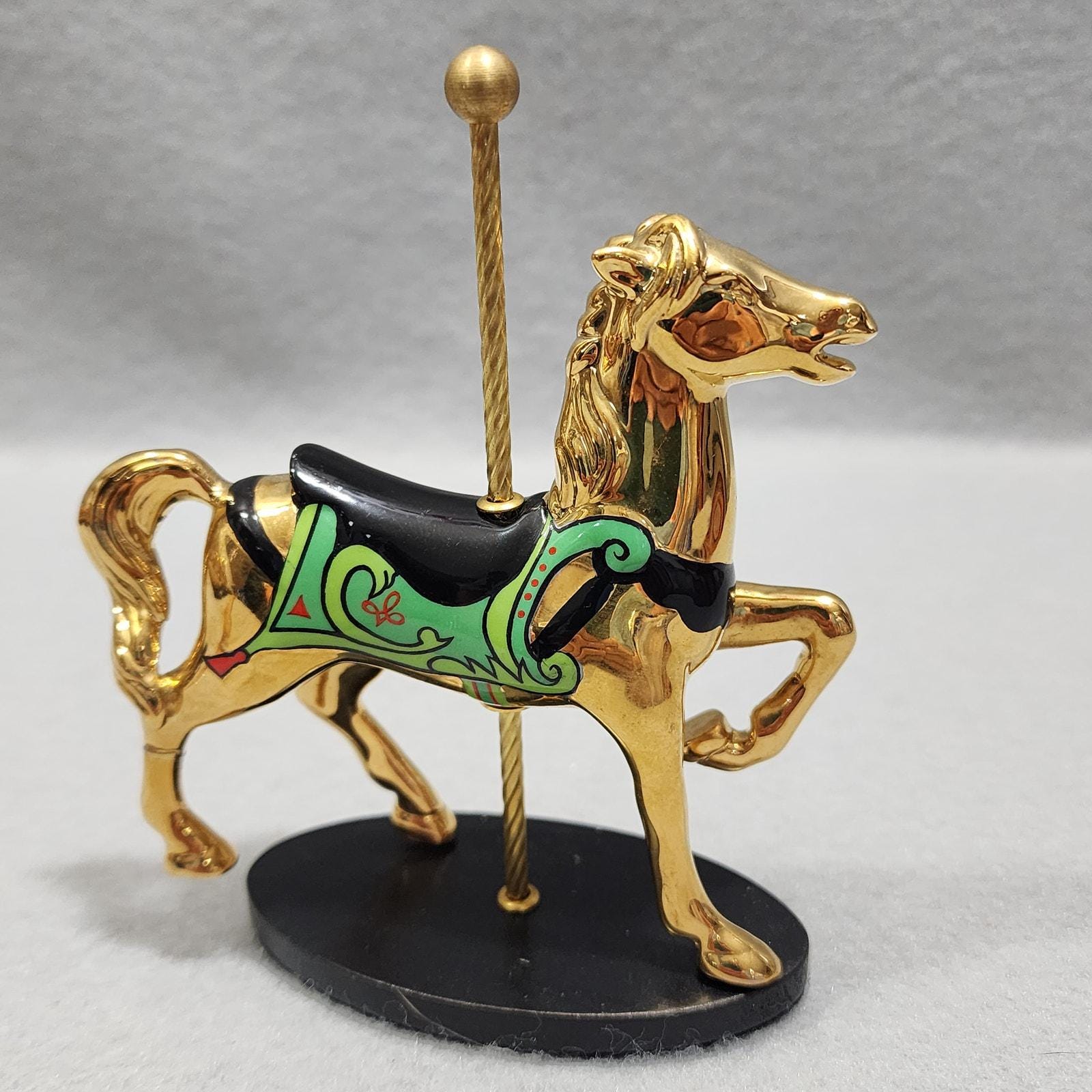 Franklin Mint Carousel Horses - Etsy