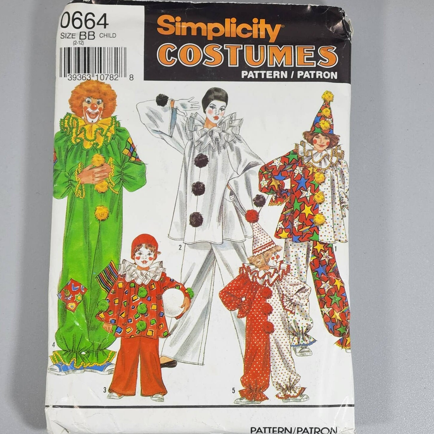 Simplicity Child Halloween Costumes Patterns Sizes A & BB Lot Etsy