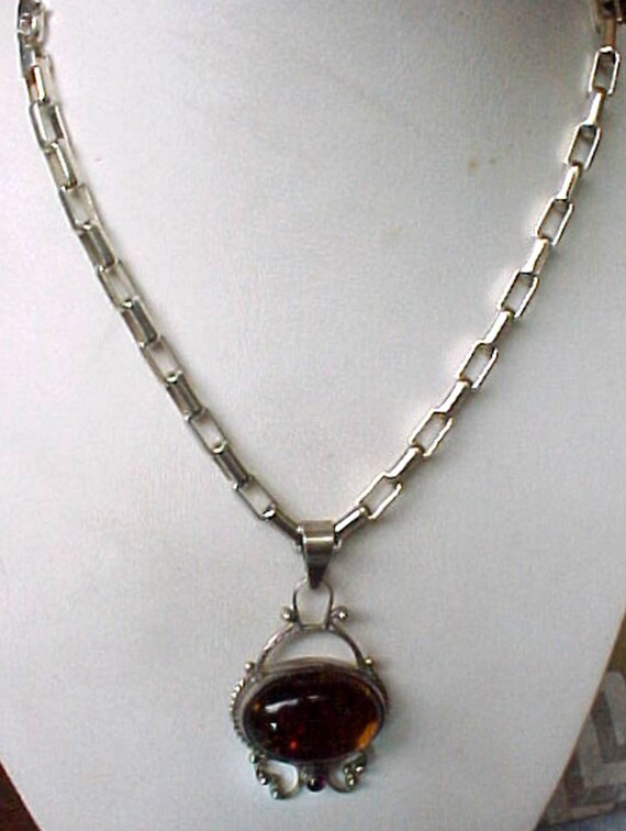 Vintage 15 Inch Italian Link Necklace Lovely Balt… - image 2