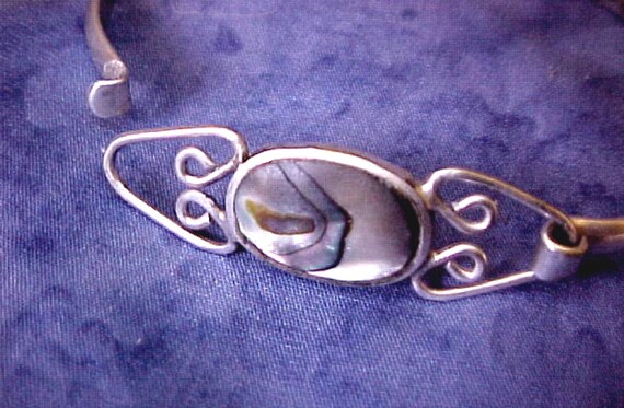 Vintage Hand Made Sterling Silver and Muti-color … - image 6