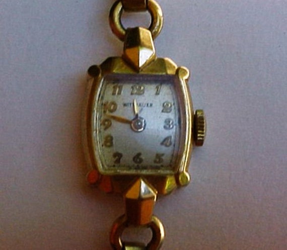 1960s vintage ladies Manual wind Wittnauer wristw… - image 2