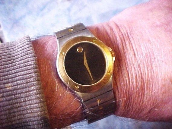 MOVADO Museum Quartz Sport 35mm Wristwatch Stainl… - image 8