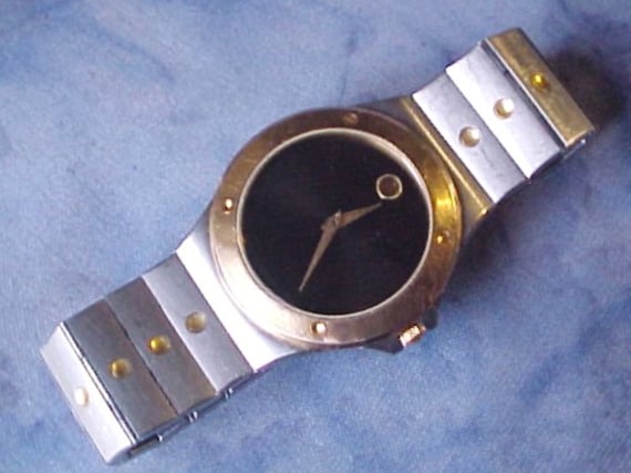 MOVADO Museum Quartz Sport 35mm Wristwatch Stainl… - image 4