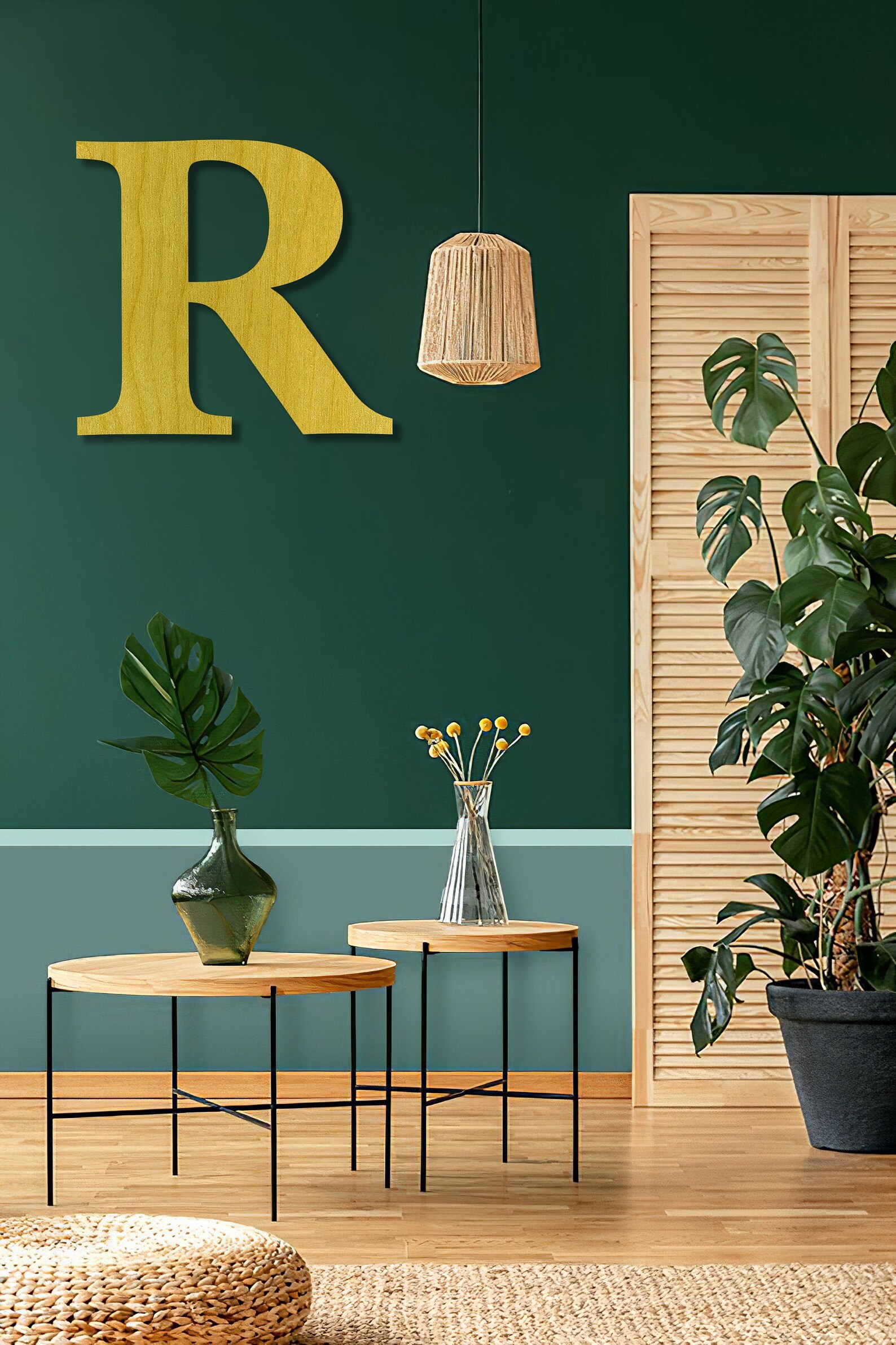 Extra Large Letter Wall Decor Oversized Letter Wooden Letter Etsy