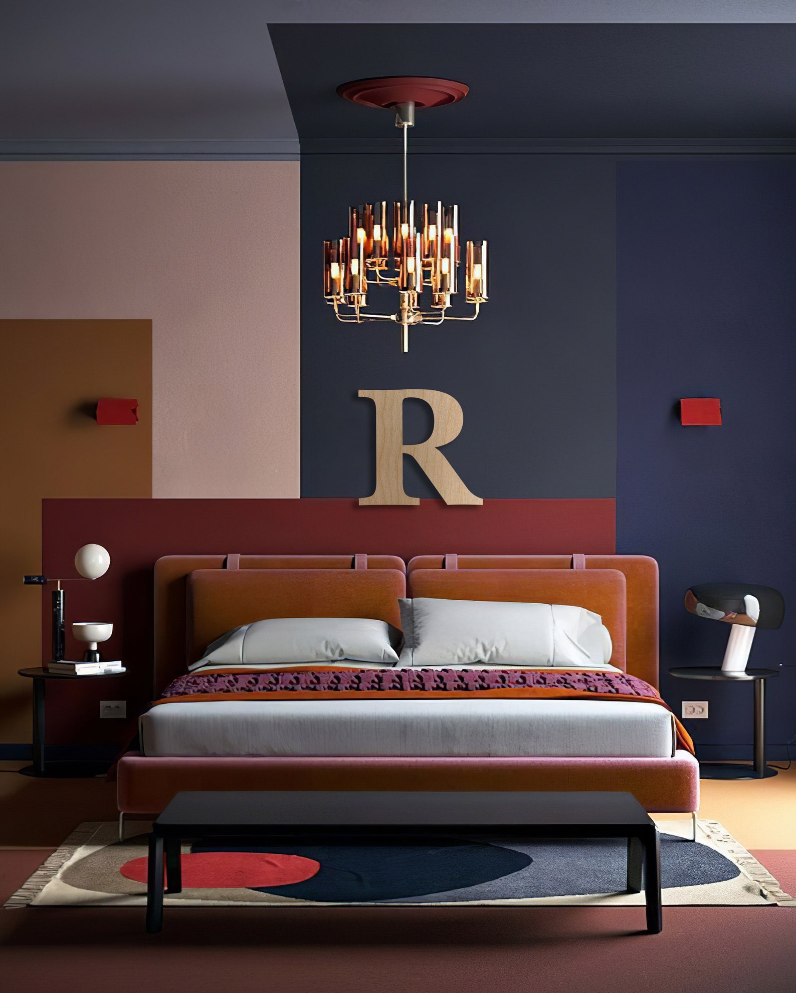 Extra Large Letter Wall Decor Oversized Letter Wooden Letter Etsy