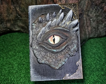 Dragon Eye Jewelry box - Dragon box - fantasy box-  Magic book of witches - Deagon sculpture - Dragon eye - dragon decoration