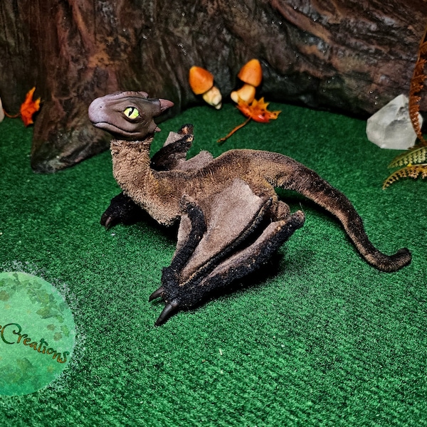 TO ORDER Norbert - HP world - dragon doll -  Poseable Art Doll - Dragon doll (available made to order, see below for more info)