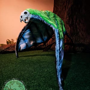 TO ORDER flying demon - fantasy artdoll, artdoll fantastic creatures, fantasy beast, polymer clay HP artdoll