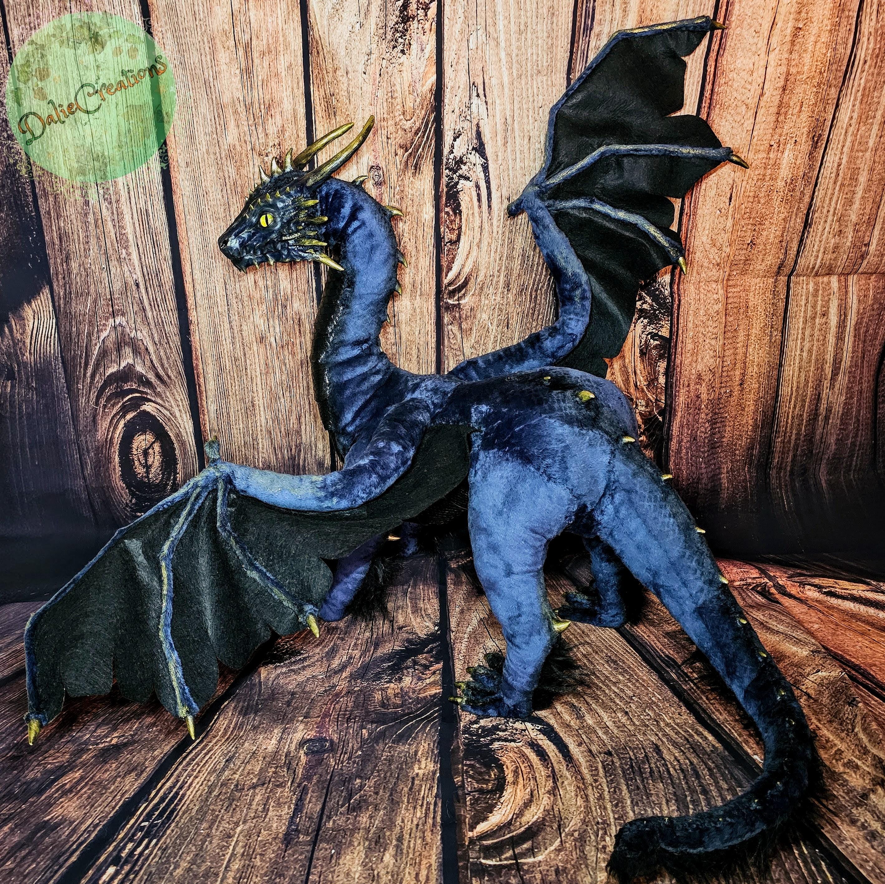 エルラド スターナイト アートドール ドラゴン - ポーズ可能なアート