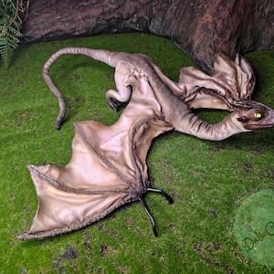 アートドール　ドラゴン ドラゴンケモノの子 アートドール ハンドメイド ぬいぐるみ 人形