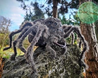 King of Spider - spider ArtDoll - HP spider - Mythical creature - poseable ArtDoll spider - dark forest spider - poseable doll