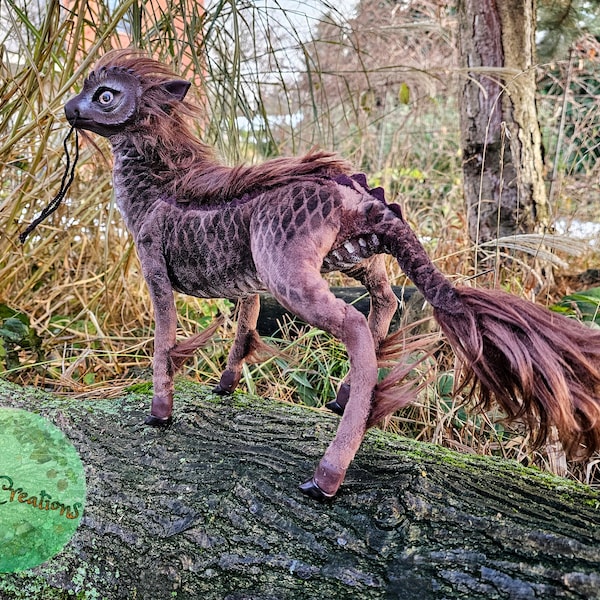 TO ORDER super realistic Quilin ArtDoll - poseable creature - fantastic creature beast (available made to order, see below for more info)