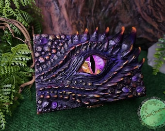 TO ORDER Dragon eye jewerly box - dragon decoration - dragon eye - dragon jewerly box - dragon eye box - dragon fantasy - box