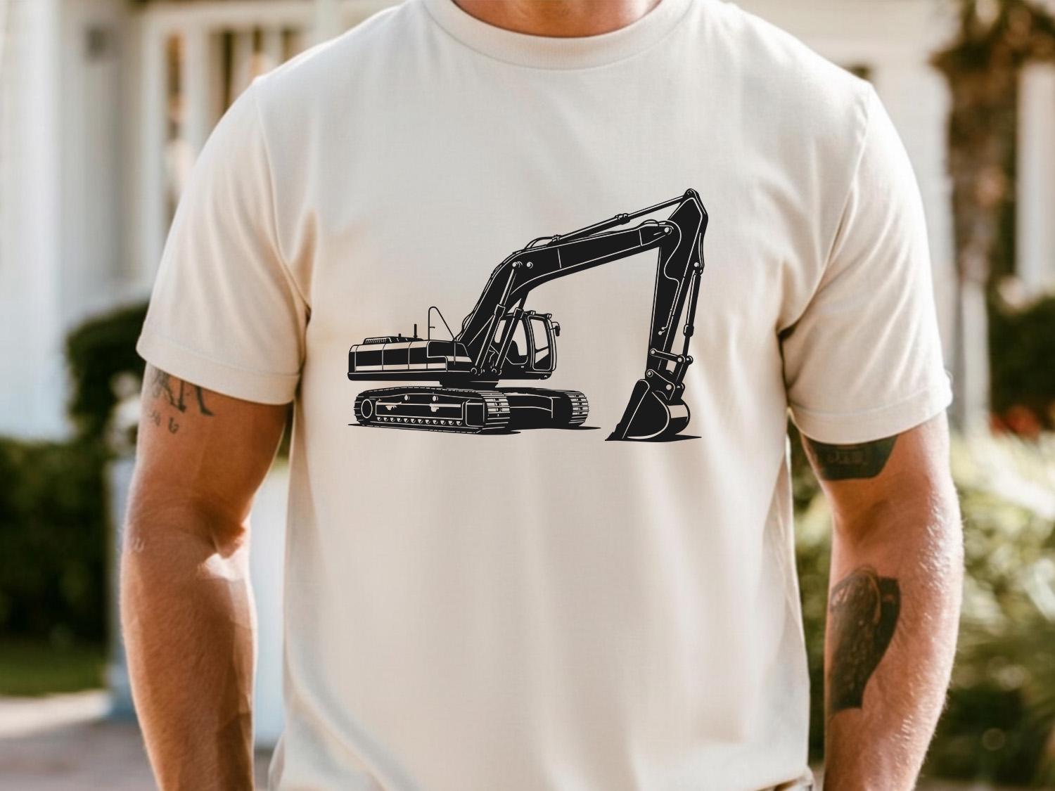 Excavator SVG, Excavator PNG, Heavy Equipment SVG, Construction Svg ...