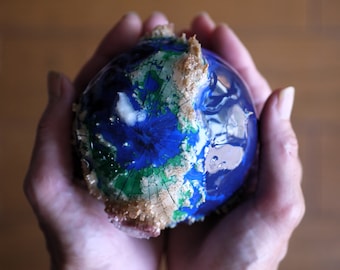 A 3D Globe that Lets You Feel the Earth’s Terrain 3.5inches 9B