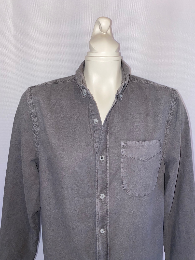 TX Graphic Back Button Down Shirt Adair\u2019s Saloon Dallas Size M