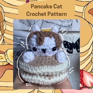 Pancake Cat Crochet Pattern