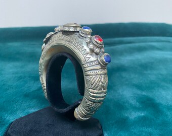 Pulsera marroquí berber tuareg antiguo original Marrakech Declaración