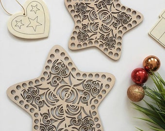 Holzboden für Weihnachten