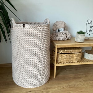 Laundry basket, storage basket, toy basket, decorative basket, living room ideas, storage ideas image 10