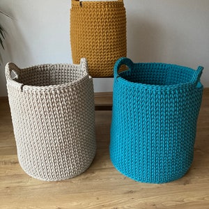 Laundry basket, storage basket, toy basket, decorative basket, living room ideas, storage ideas image 5