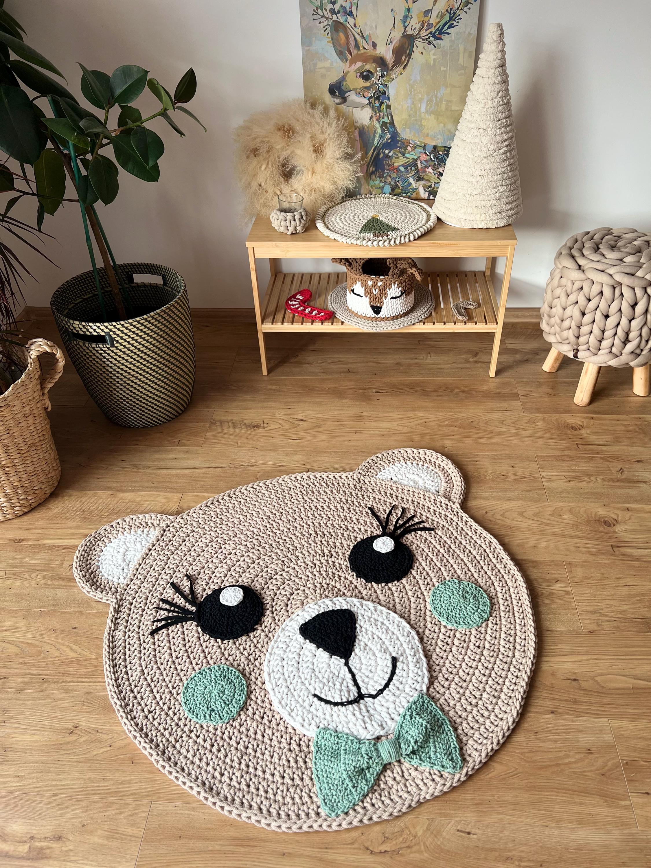 Ruggables Bear Rugs Bear Rug | Teddy Bear Rug | Baby Rugs | Nursery Rug - Etsy