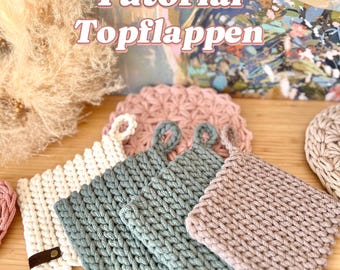 Video instructions “Potholder” coaster /Tutorial potholder crochet yourself by iraknithome/ Instructions/