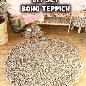 DIY Boho Mattkit | DIY Mattkit | Virka dina egna mattor |