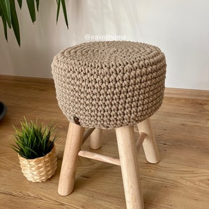 Taburete, Taburete Boho, Taburete de Sala, Taburete Decorativo