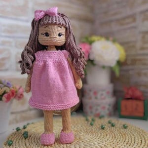 Crochet doll, Crochet doll for sale, amigurumi doll, crochet doll finised, handmade doll