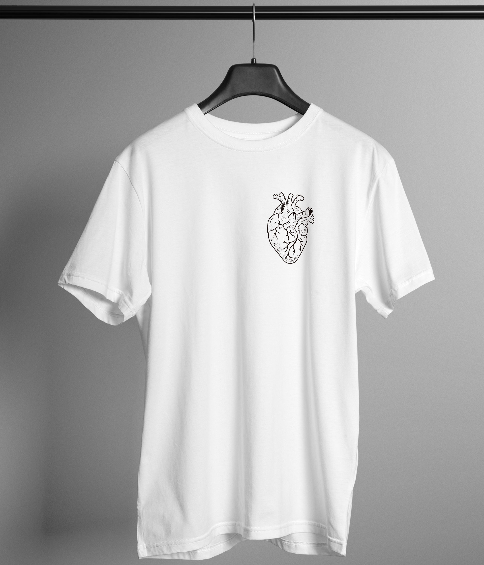 Anatomical Heart T-shirt Anatomy Medical Goth Art Design Shirt | Etsy