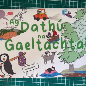Irish Language Colouring Book - Ag Dathú na Gaeltachtaí