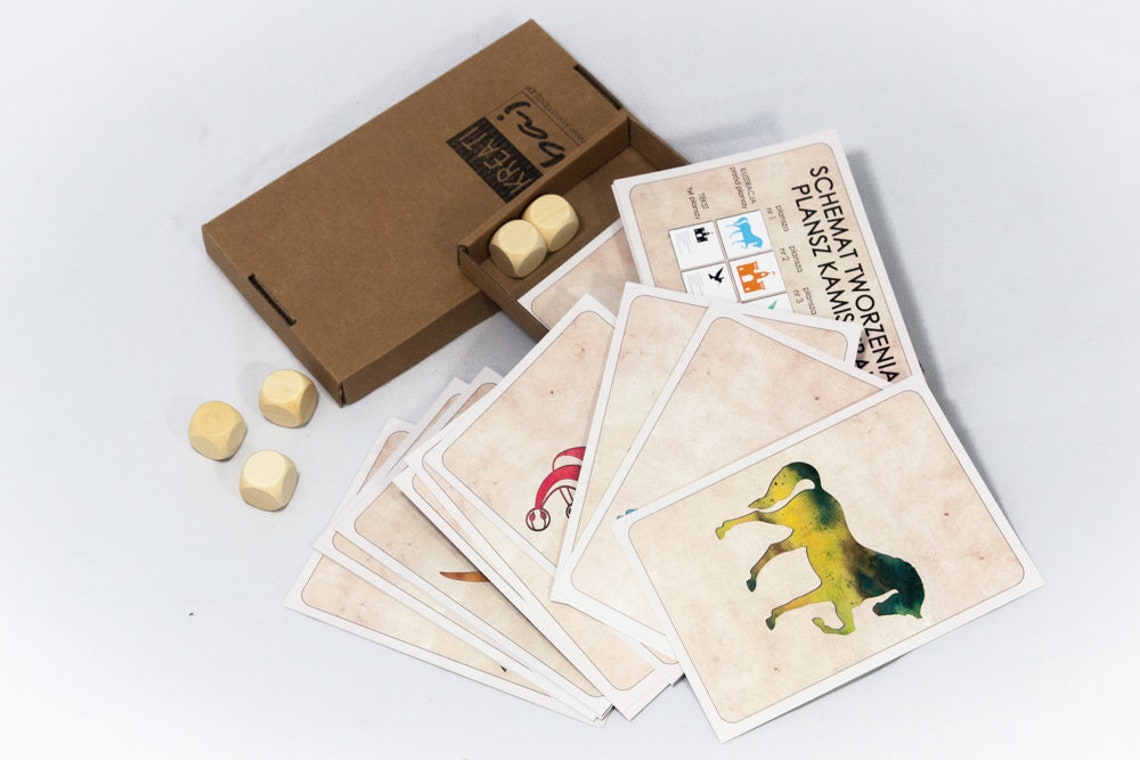 Kamishibai Creative Cards Kreatywne Karty Kamishibai Etsy