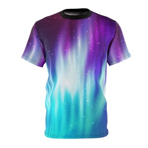 Aurora Galaxy T-Shirt  • Mens Rave Clothing • Spiritual Clothing • Festival Clothing • EDM Clothing • Psychedelic T Shirt • Trippy Shirt