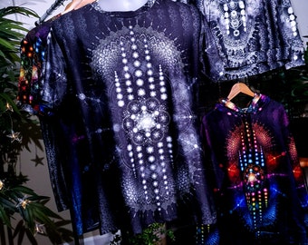 Sacred Geometry T-Shirt: Psychedelic Spiritual Rave Clothing