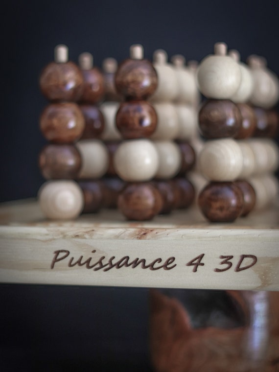 PUISSANCE4 en 3D Grand Modèle -  France