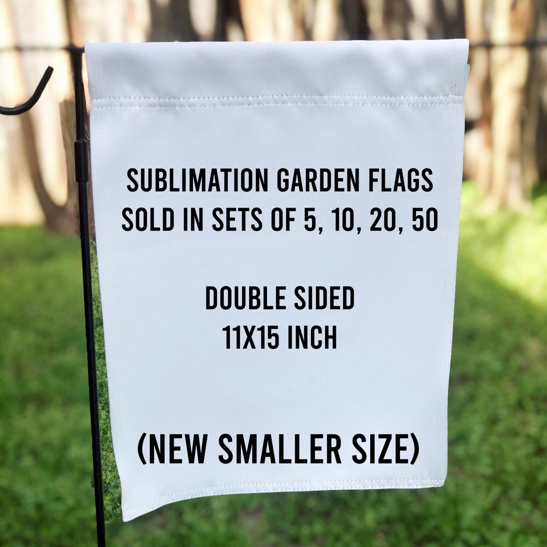 Blank Sublimation Garden Flag Sublimation Blanks Double Sided Yard Flag