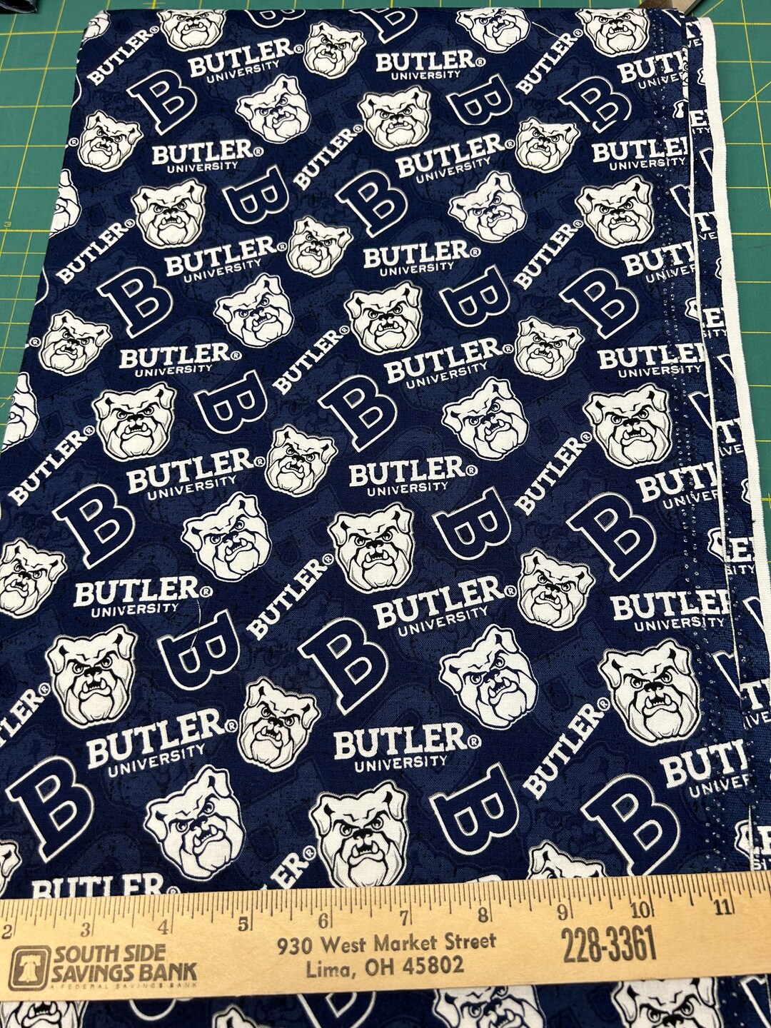 Butler University Bulldogs Cotton Fabric - Ships in 24 Hours - Etsy