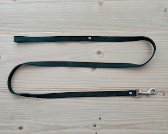42&quot; Suede Dog Leash: Small Puppy or Cat Leash