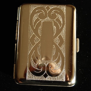 German Silver Card/Cigarette Pocket Case