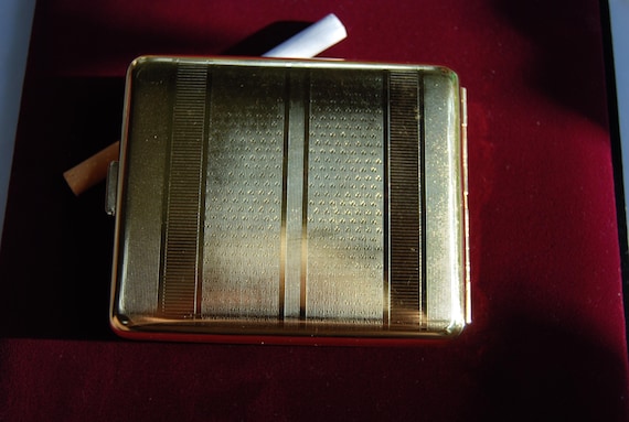 German brass cigarette case - image 8