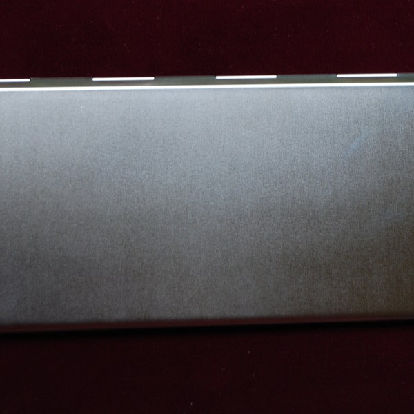 Helsinki Satin German Silver Checkbook Cover