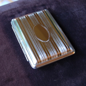 Essen Art Deco German Silver Case