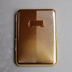 Berlin Art Deco Brass/Gold Slim Case