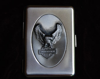 American Legend Silver Embossed Eagle on slim case