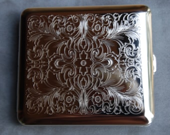 Etui na papierosy w stylu vintage niemieckim - King Size - Florentine style