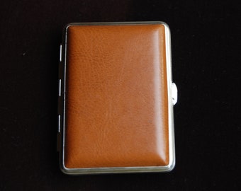 Tan/Brown German Leatherette case