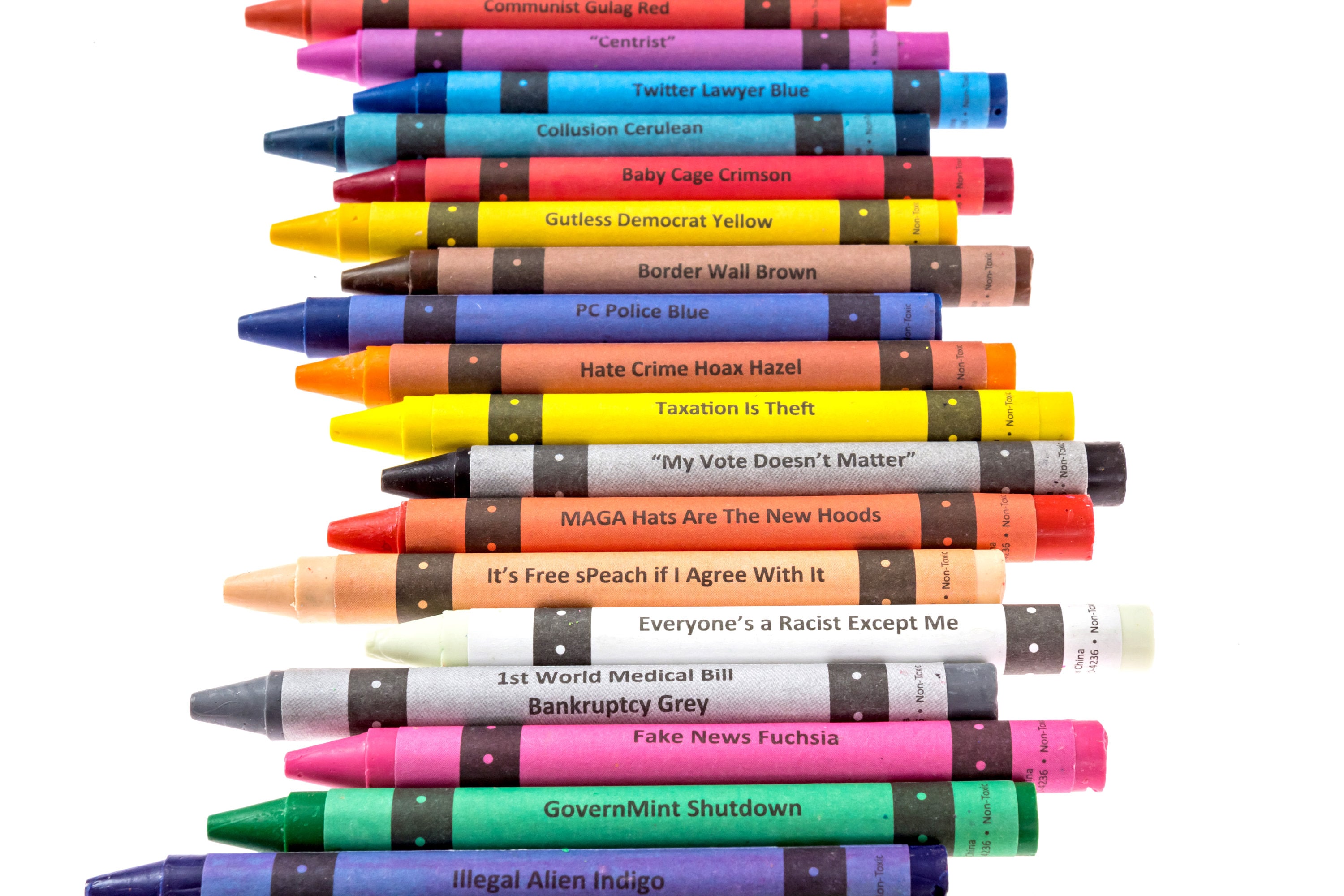 Offensive-ISH Crayons - Unique Gifts - Offensive Crayons