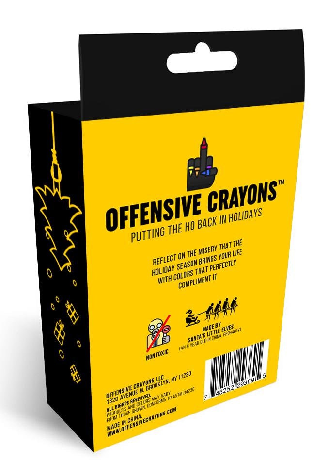 Offensive Crayons: Porn Pack /funny Gifts Gag Gift Funny 